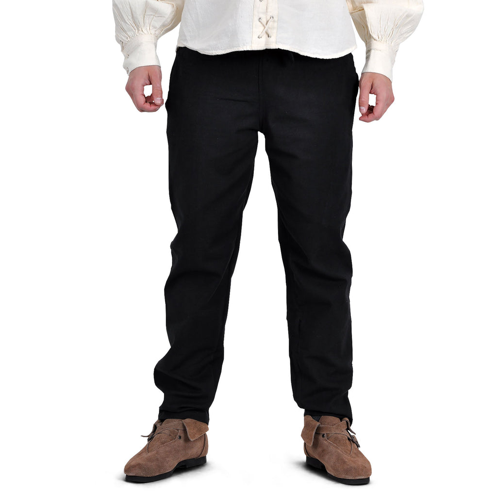 Produktbild Mittelalter Hose mit Gummizugbund schwarz