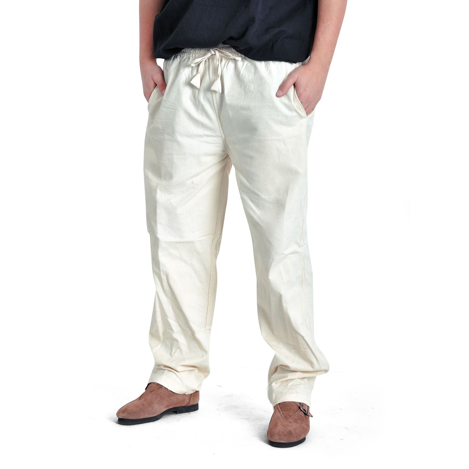 Produktbild Mittelalter Hose mit Gummizugbund natur