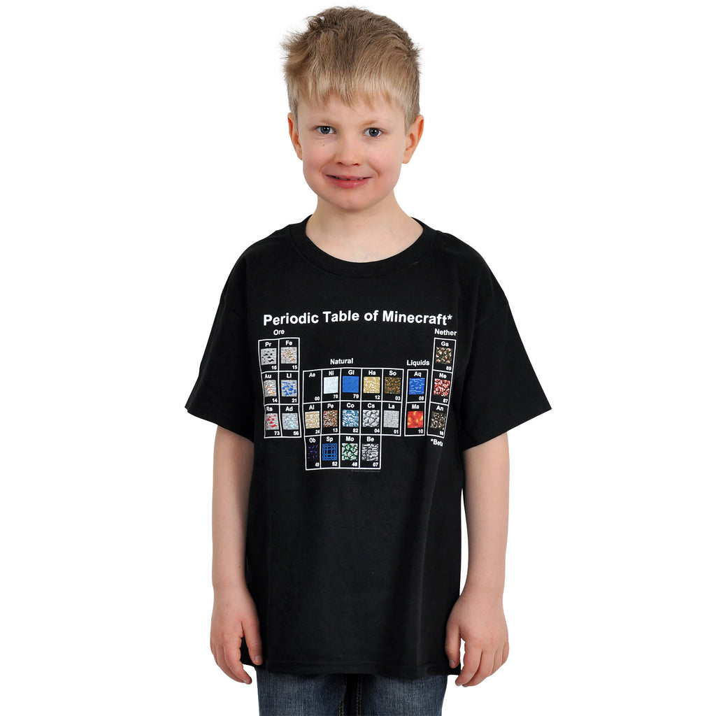 Produktbild Minecraft - Periodensystem Kinder T-Shirt