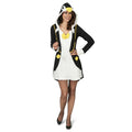Produktbild Pinguin Kostümkleid mit Kapuze