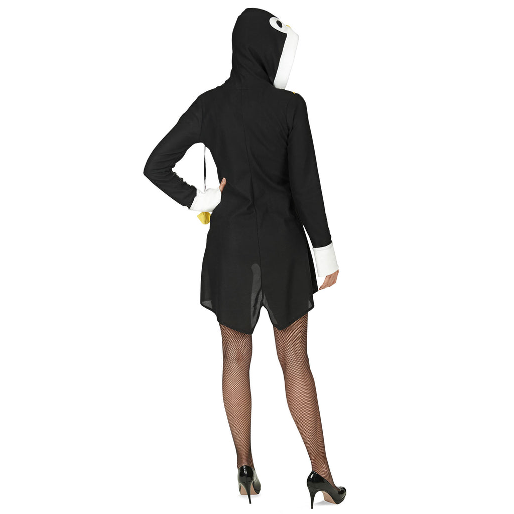 Produktbild Pinguin Kostümkleid mit Kapuze
