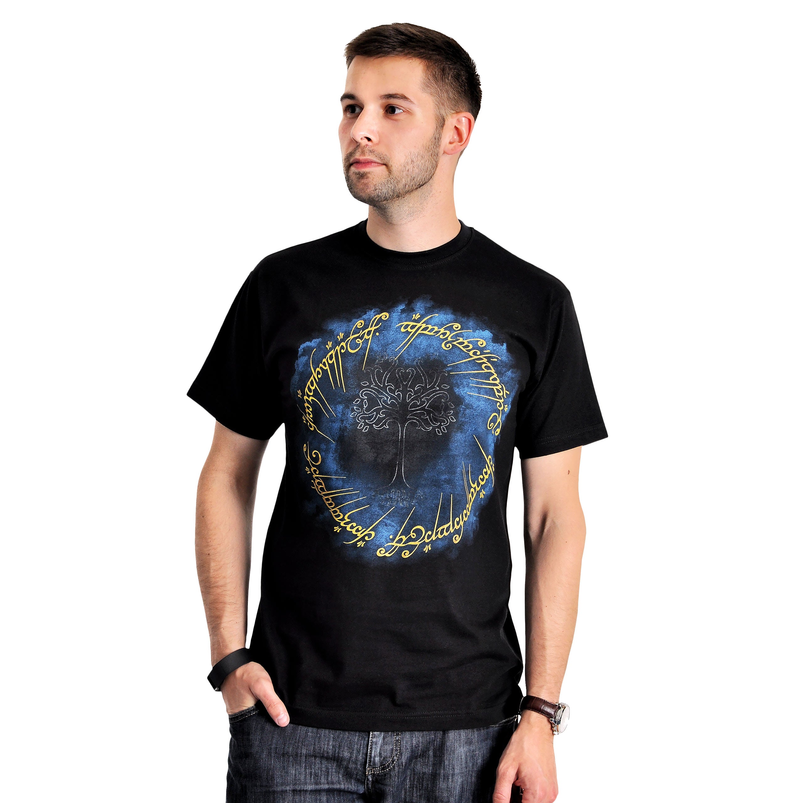 Produktbild Der Herr der Ringe - Ring der Macht T-Shirt schwarz
