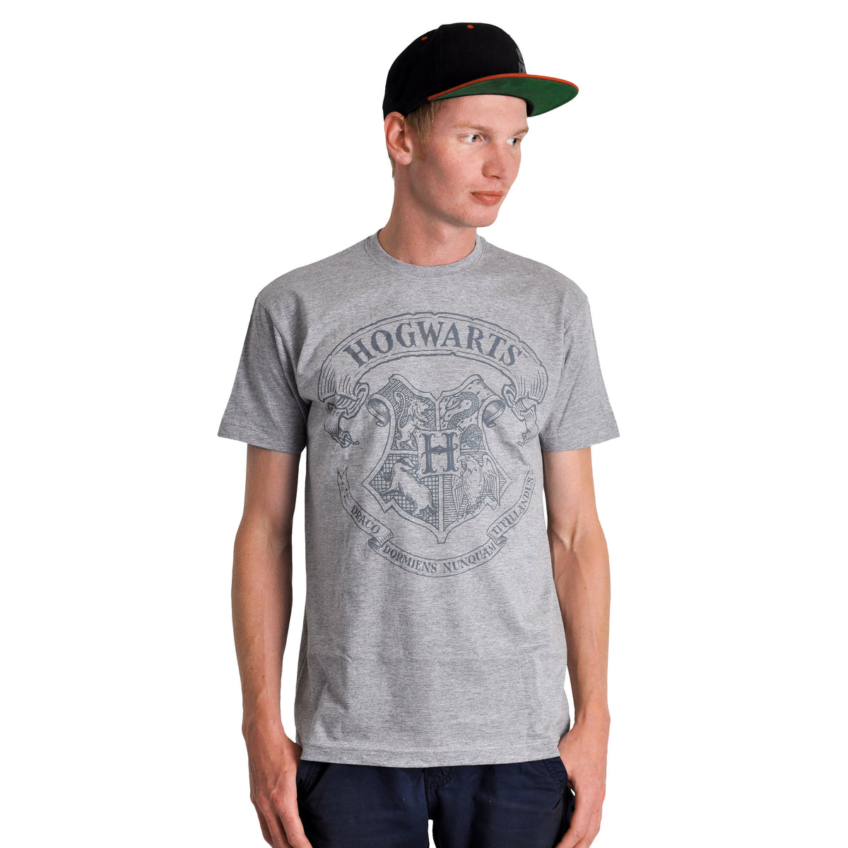 Produktbild Harry Potter - Logo T-Shirt grau