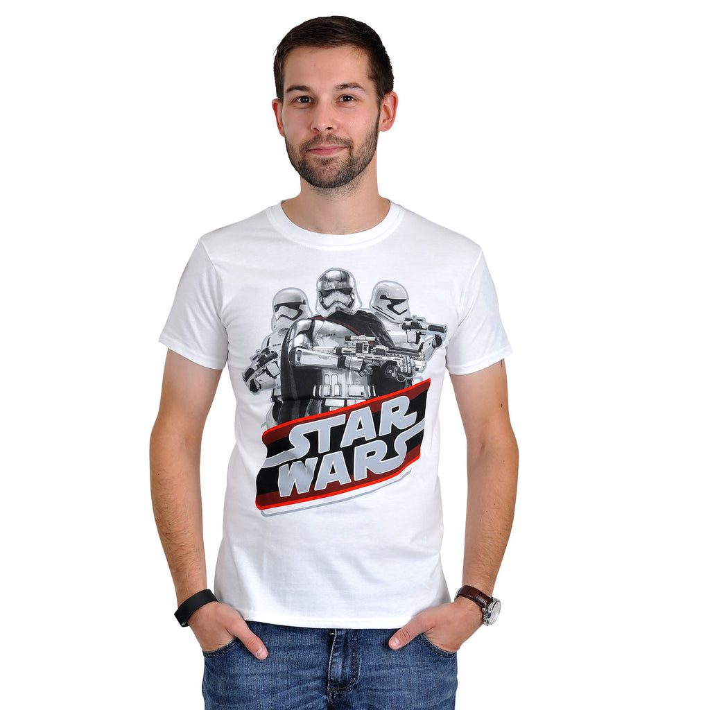 Produktbild Star Wars - Retro Phasma T-Shirt weiß