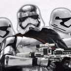 Produktbild Star Wars - Retro Phasma T-Shirt weiß