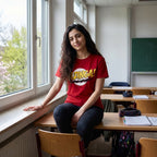 Produktbild Big Bang Theory - Bazinga Full Size T-Shirt rot