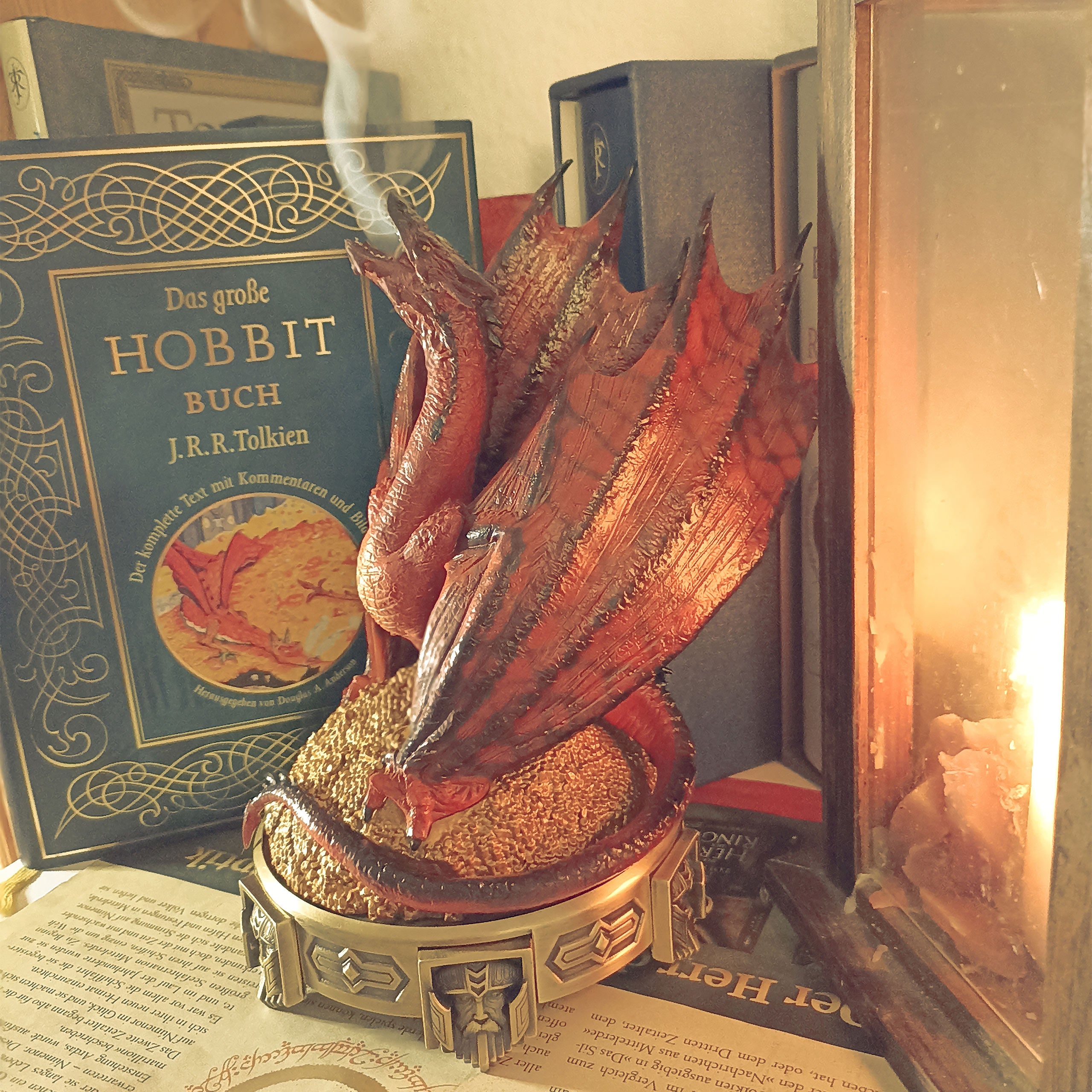 Produktbild Der Hobbit - Smaug Räucherfigur