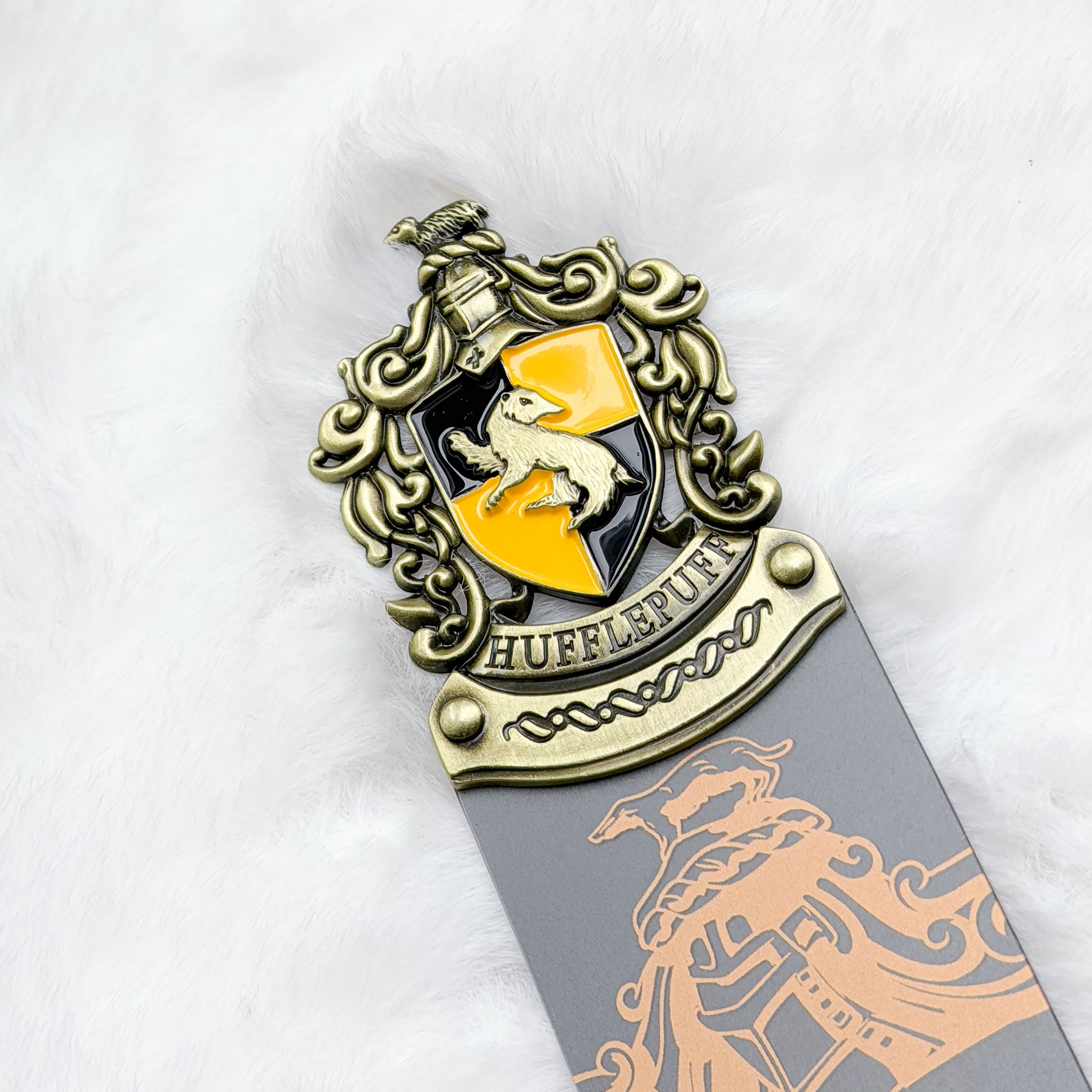 Produktbild Harry Potter - Hufflepuff Lesezeichen gelb
