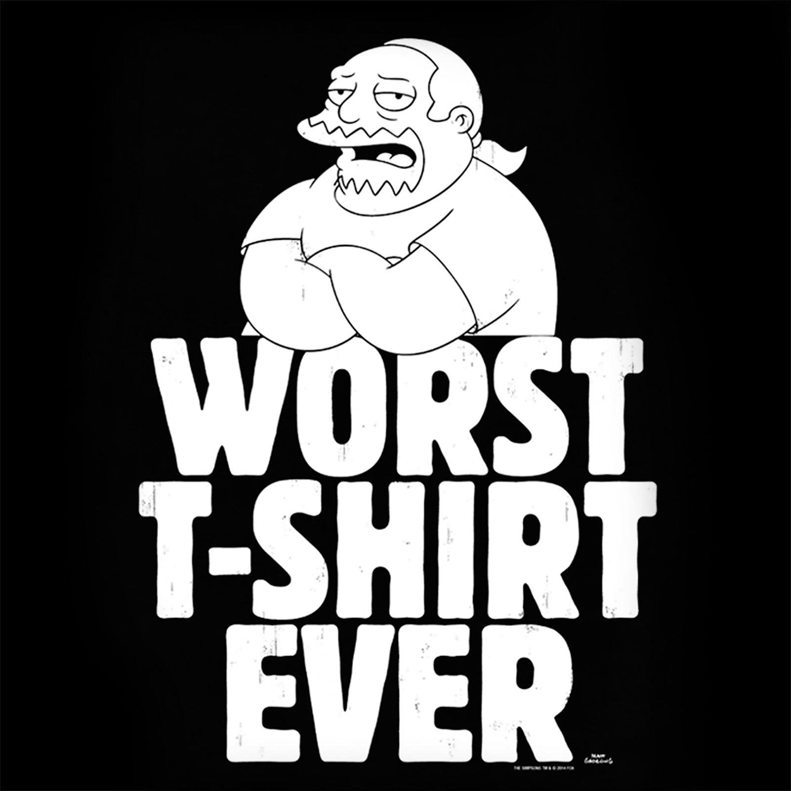 Produktbild Simpsons - Worst T-Shirt Ever schwarz