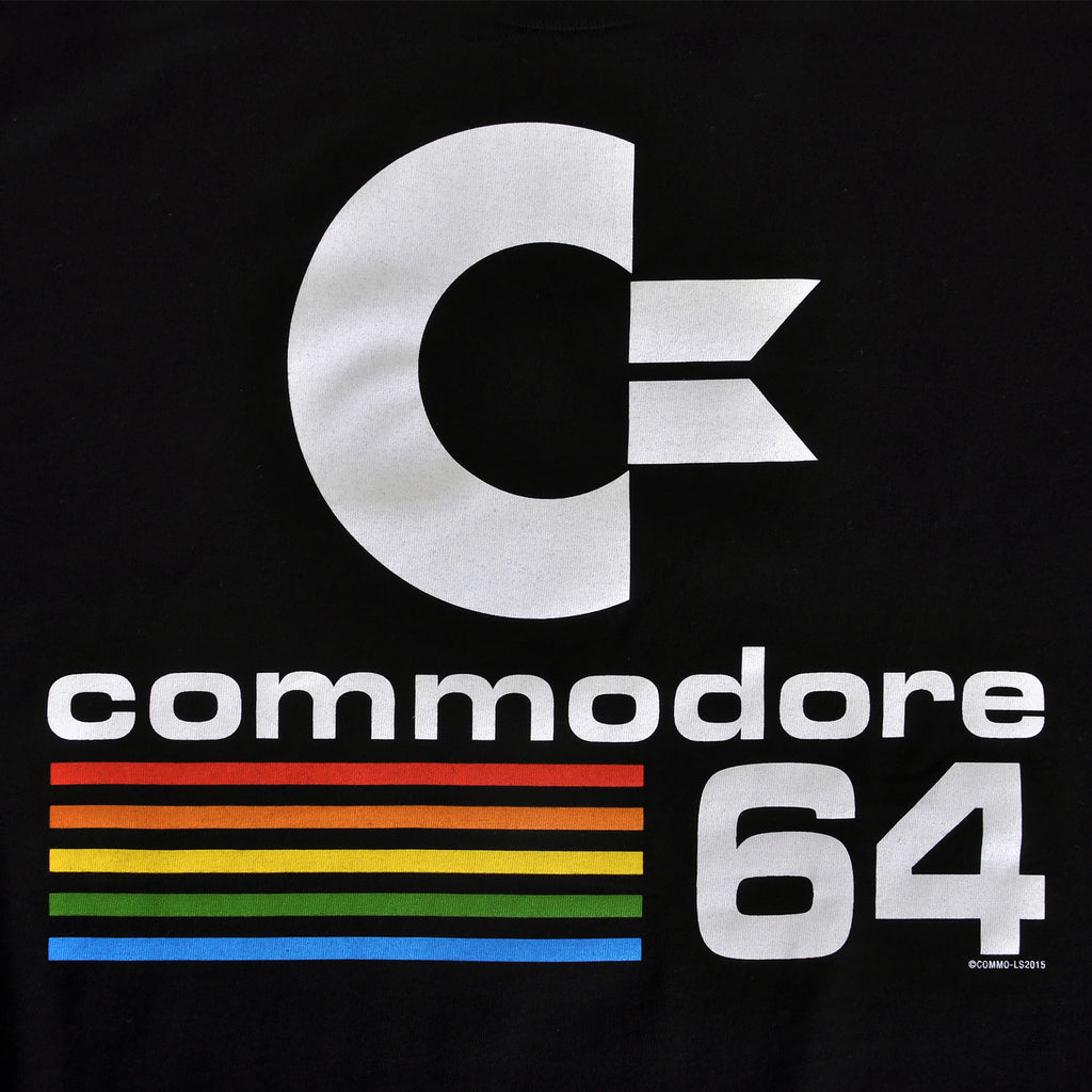 Produktbild Commodore 64 - Logo T-Shirt schwarz