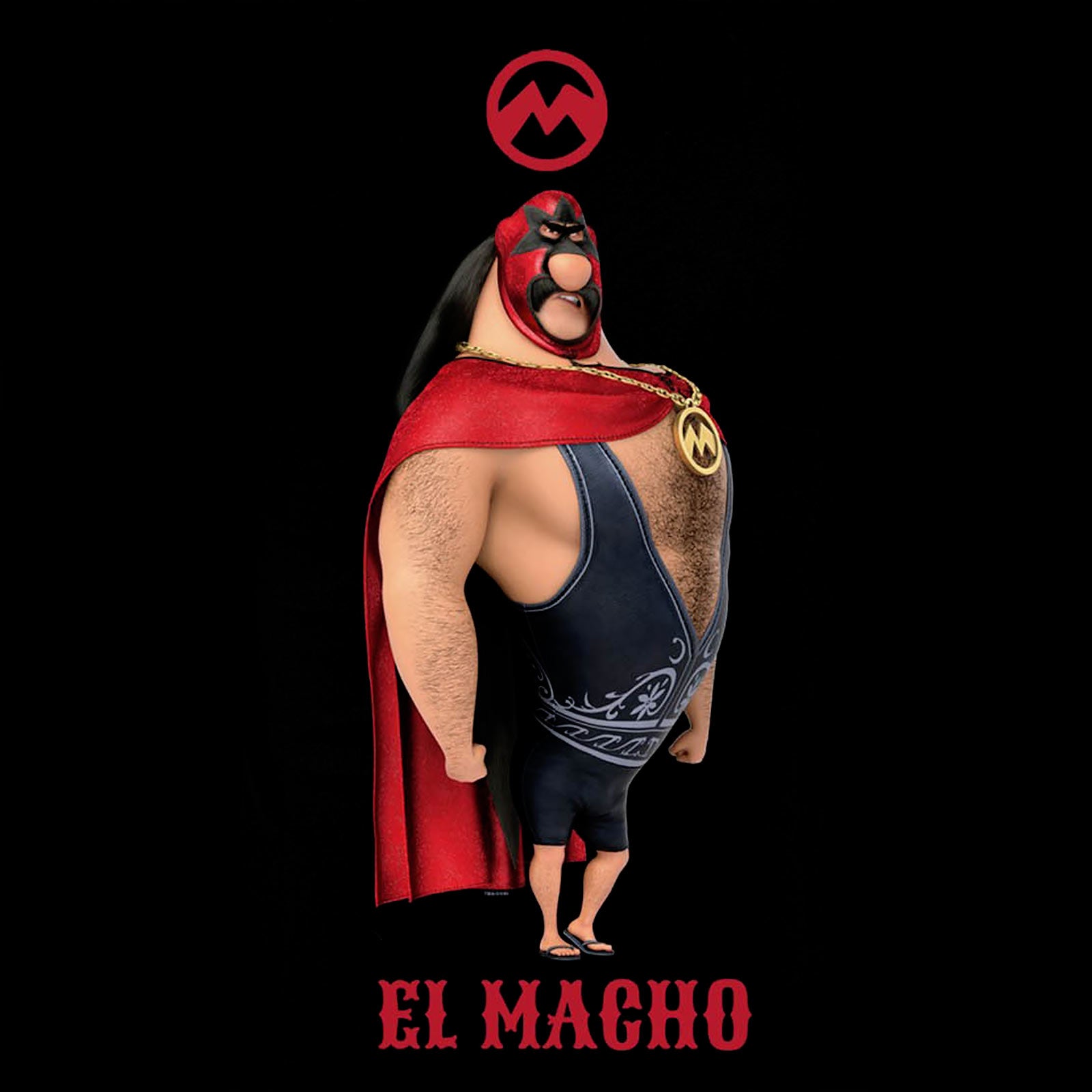Produktbild Minions - El Macho T-Shirt schwarz