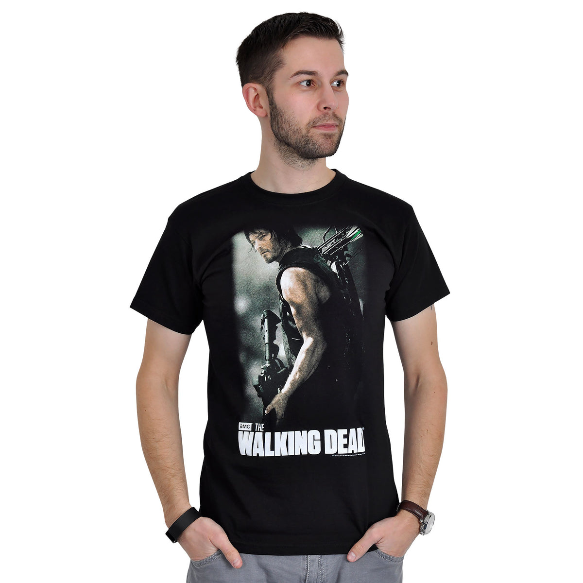 Produktbild Walking Dead - Daryl Hunter T-Shirt schwarz
