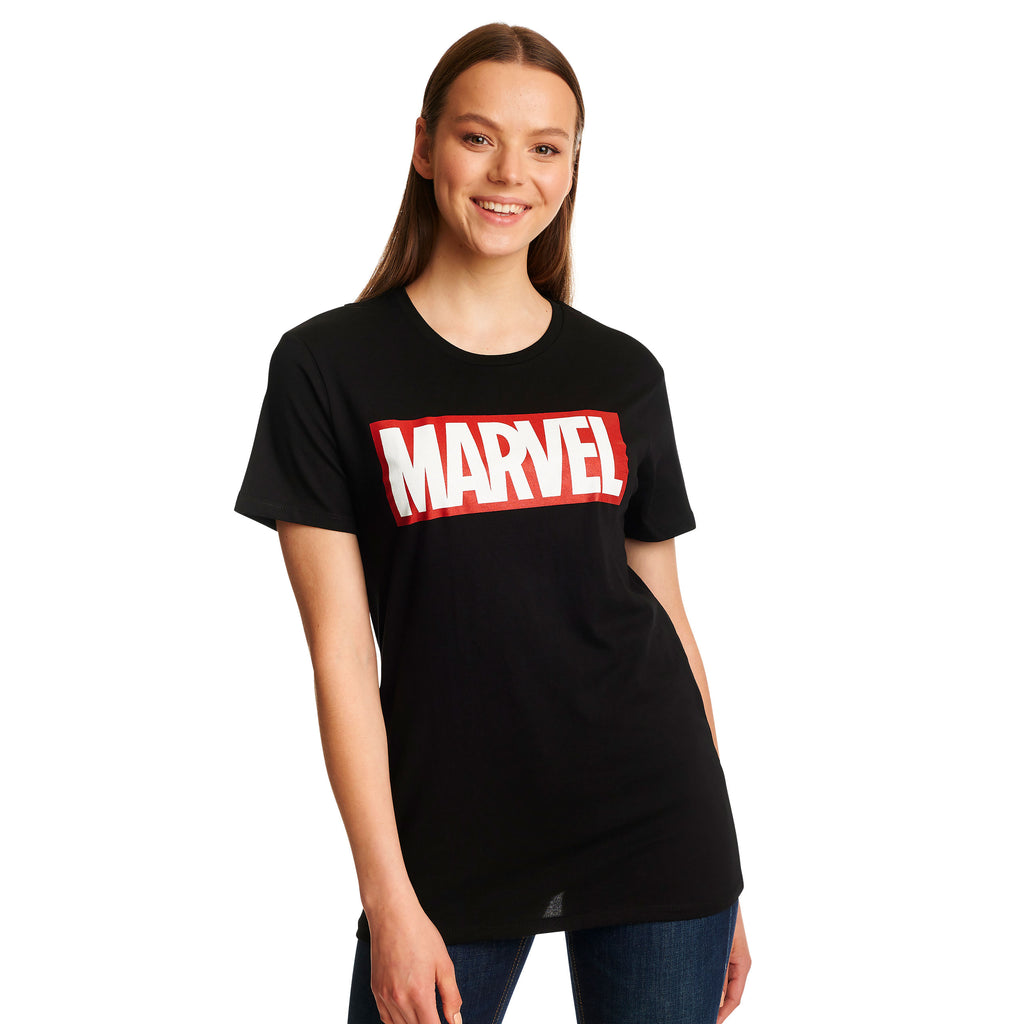 Produktbild Marvel - Logo T-Shirt schwarz