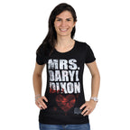 Produktbild Walking Dead - Mrs. Dixon Girlie Shirt schwarz