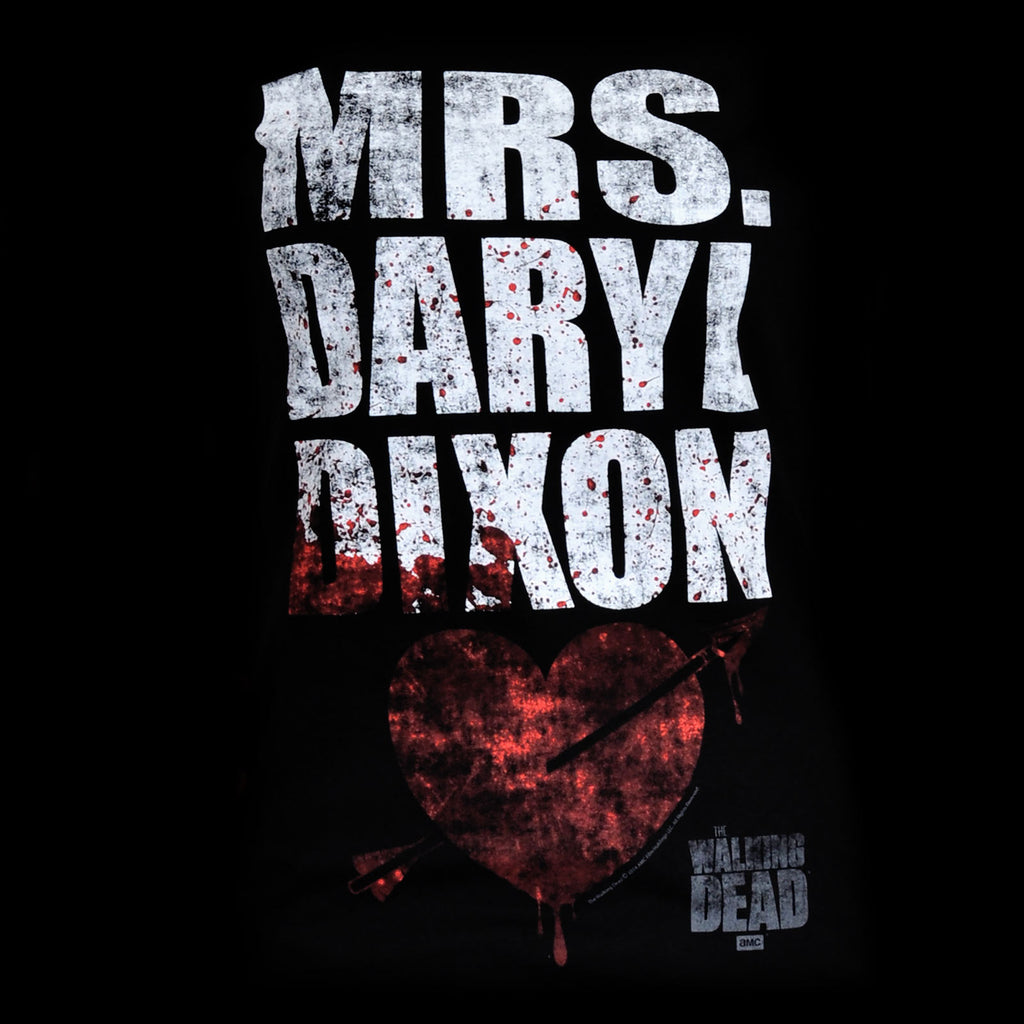 Produktbild Walking Dead - Mrs. Dixon Girlie Shirt schwarz