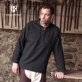 Produktbild Mittelalter Hemd Tristan schwarz