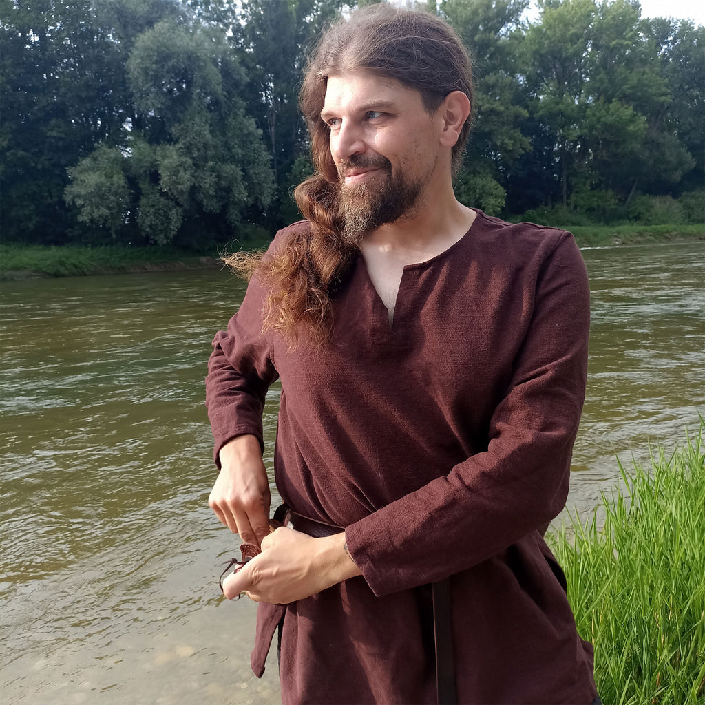 Produktbild Mittelalter Kurztunika Erik braun