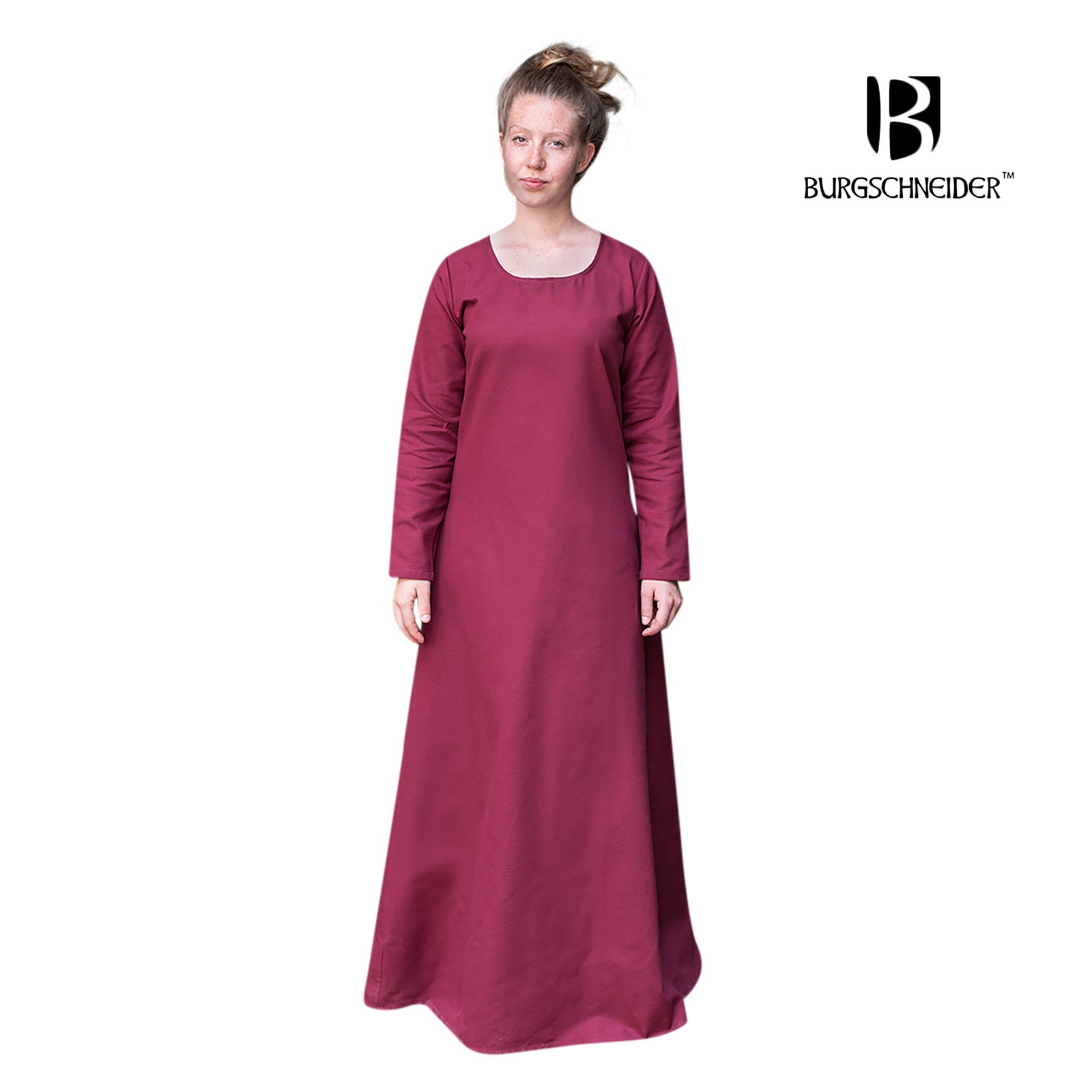 Produktbild Mittelalter Unterkleid Freya bordeaux