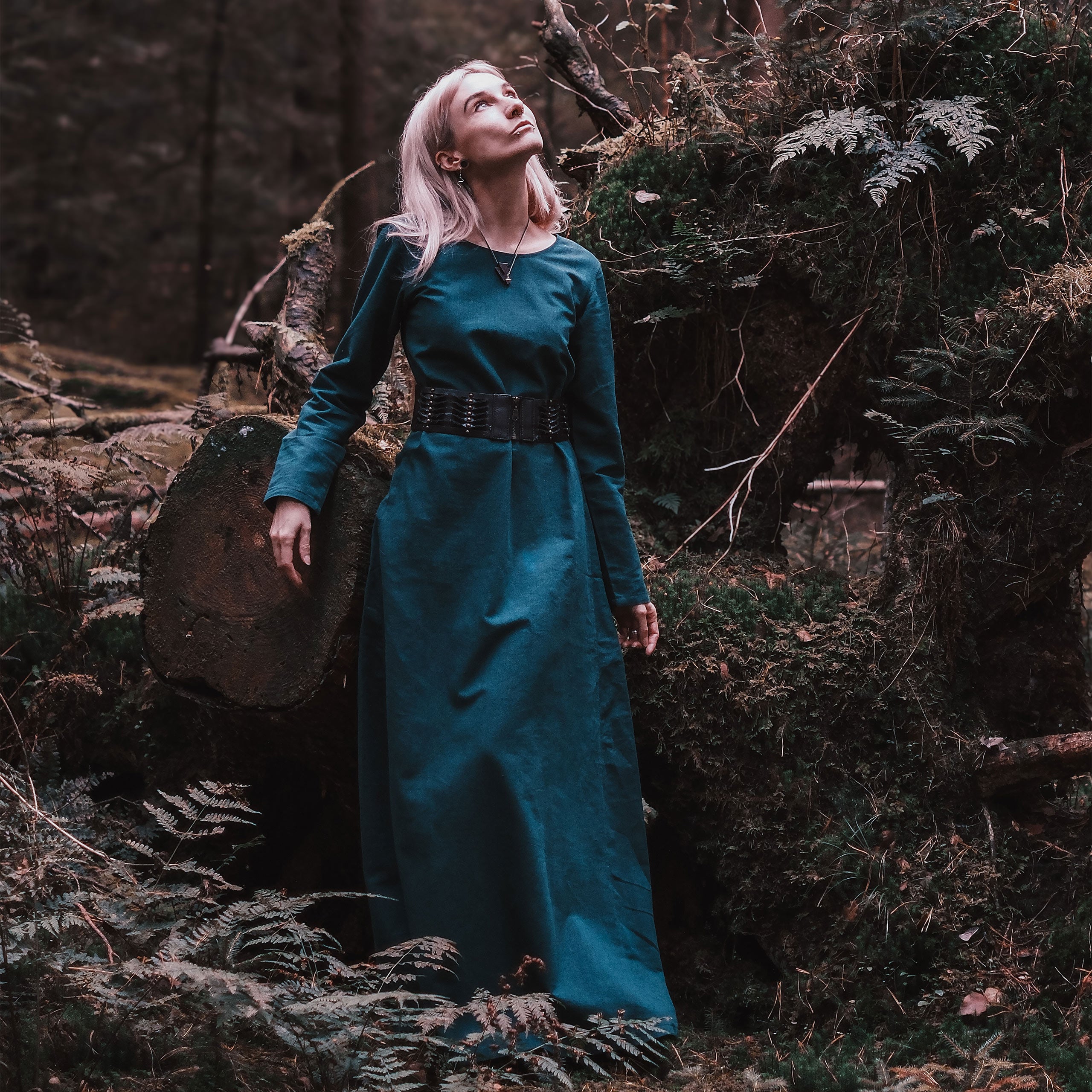 Produktbild Mittelalter Unterkleid Freya grün