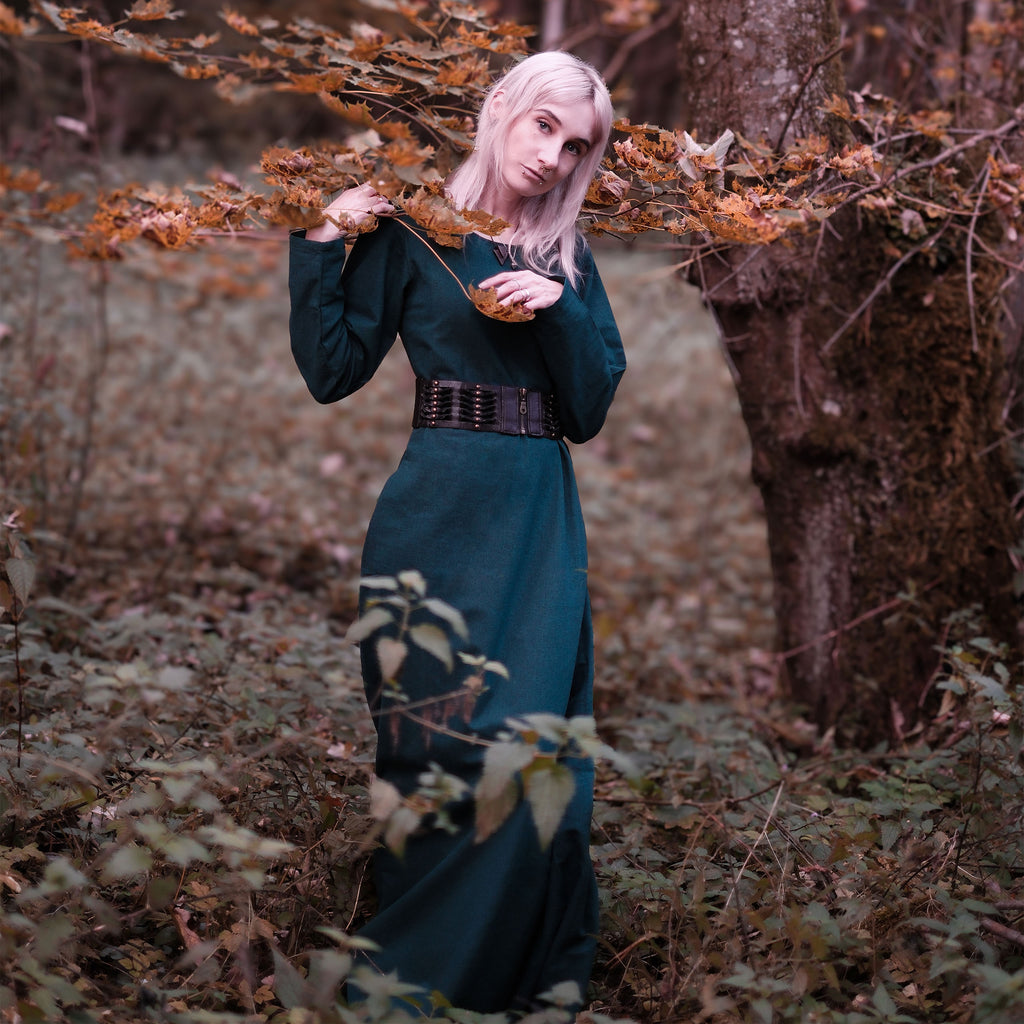 Produktbild Mittelalter Unterkleid Freya grün