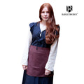 Produktbild Mittelalter Kleid Agga mit Schürze blau