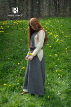 Produktbild Mittelalter Überkleid Surcot Albrun grau