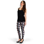 Produktbild Bambi - Klopfer Flower Power Leggings schwarz