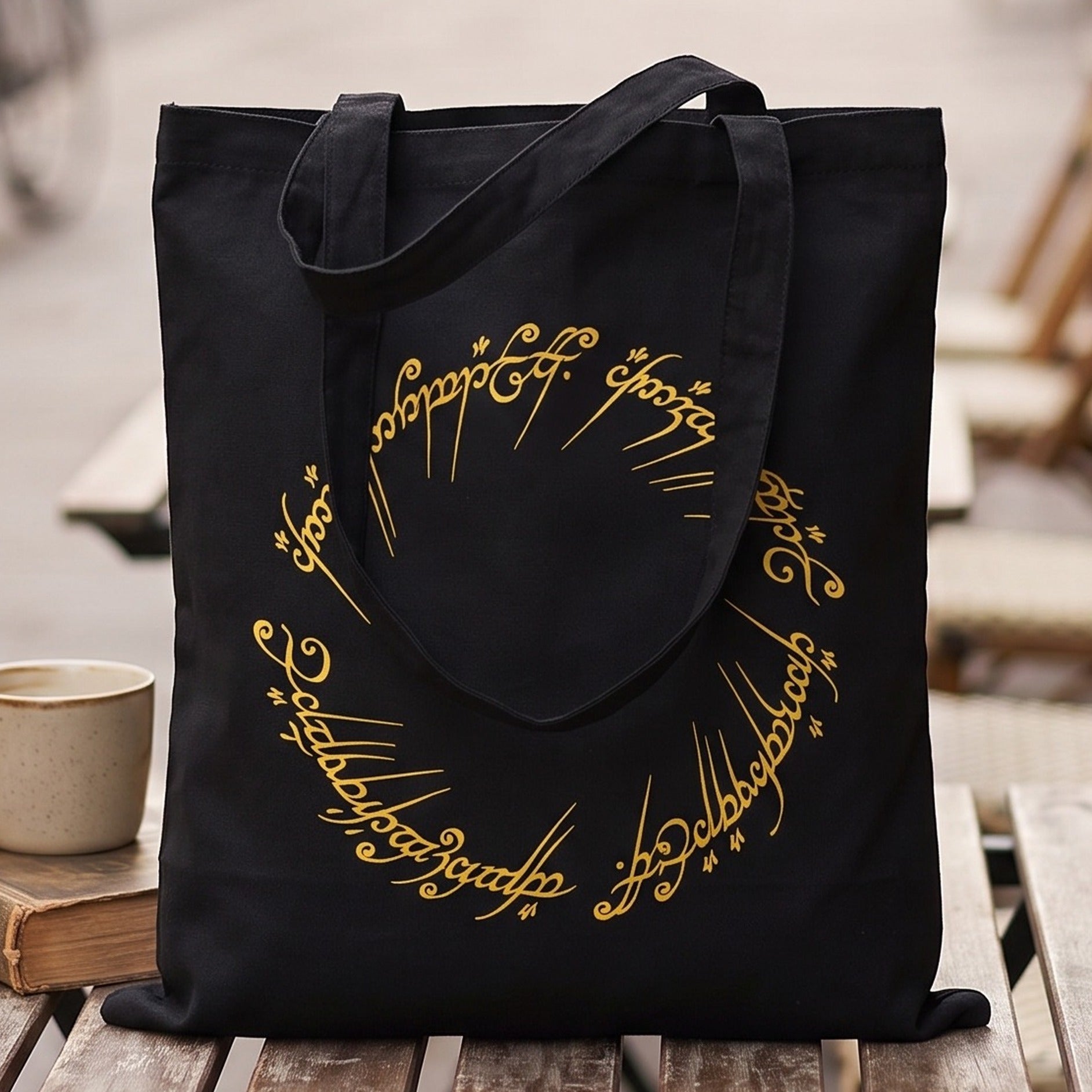 Produktbild Der Herr der Ringe - The One Ring Jutebeutel