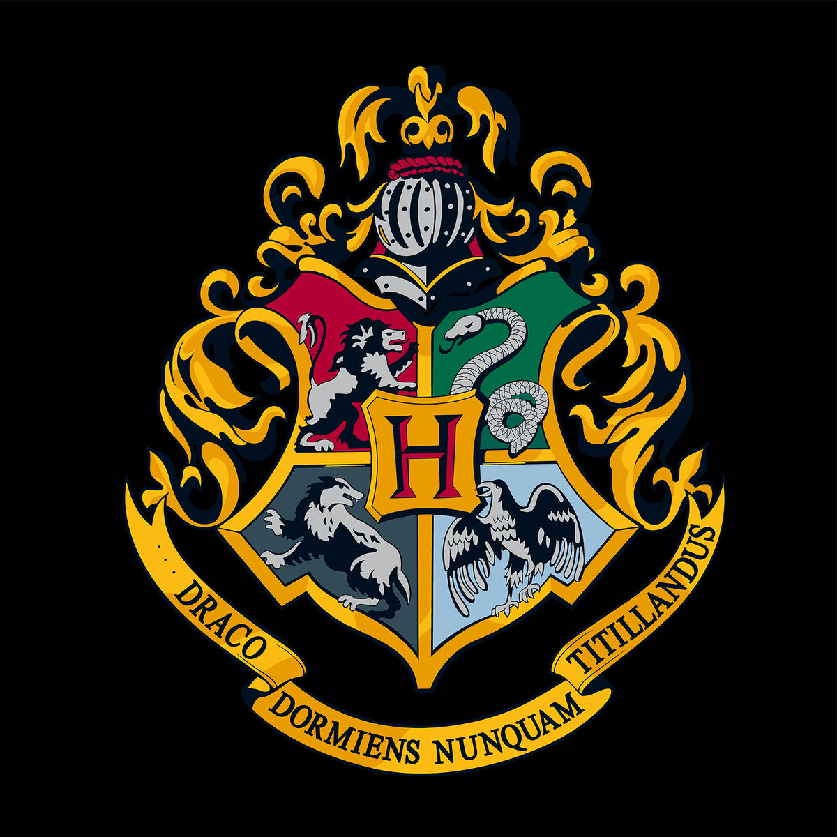 Product image Harry Potter - Hogwarts Hoodie black