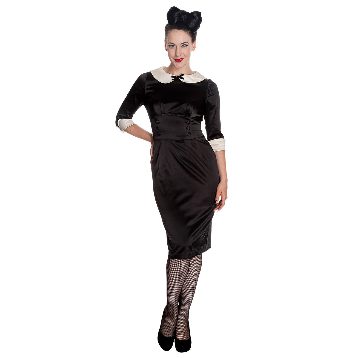 Produktbild Rockabilly-Kleid Money Penny schwarz