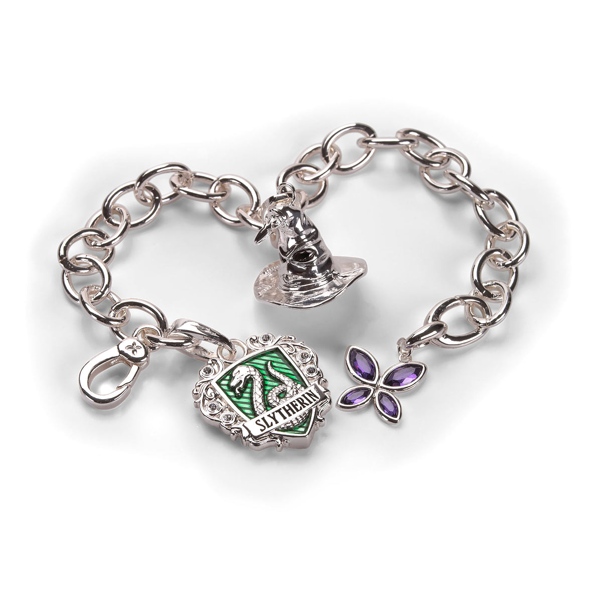Produktbild Harry Potter - Lumos Slytherin Charm Armband