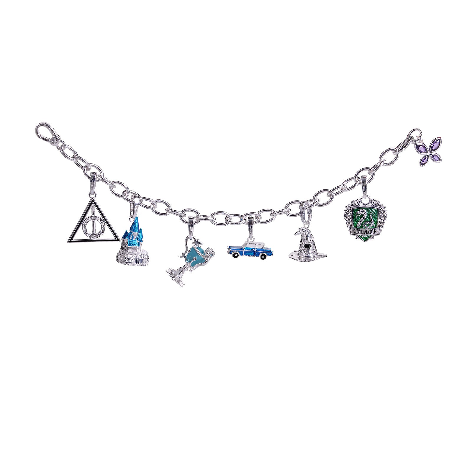 Produktbild Harry Potter - Lumos Slytherin Charm Armband