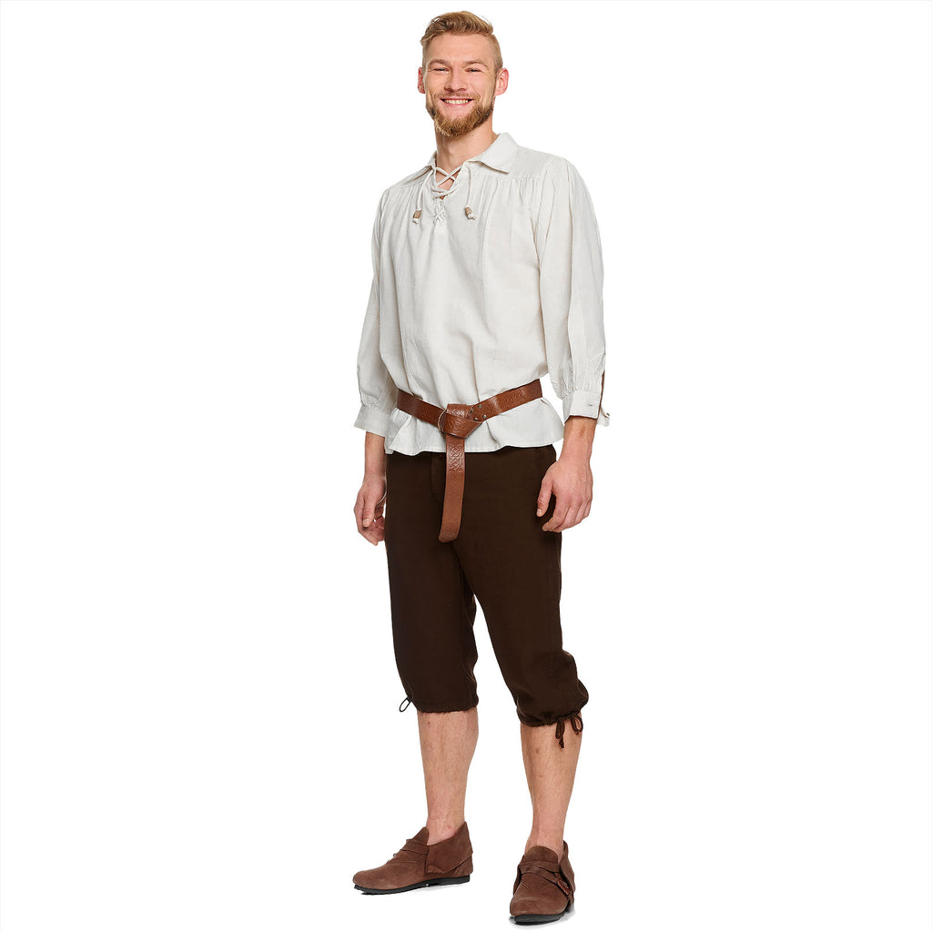 Produktbild Mittelalter Kniebundhose mit Schnürung braun