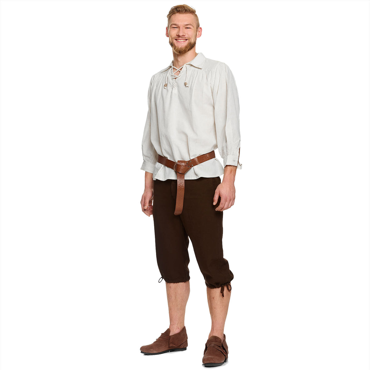 Produktbild Mittelalter Kniebundhose mit Schnürung braun