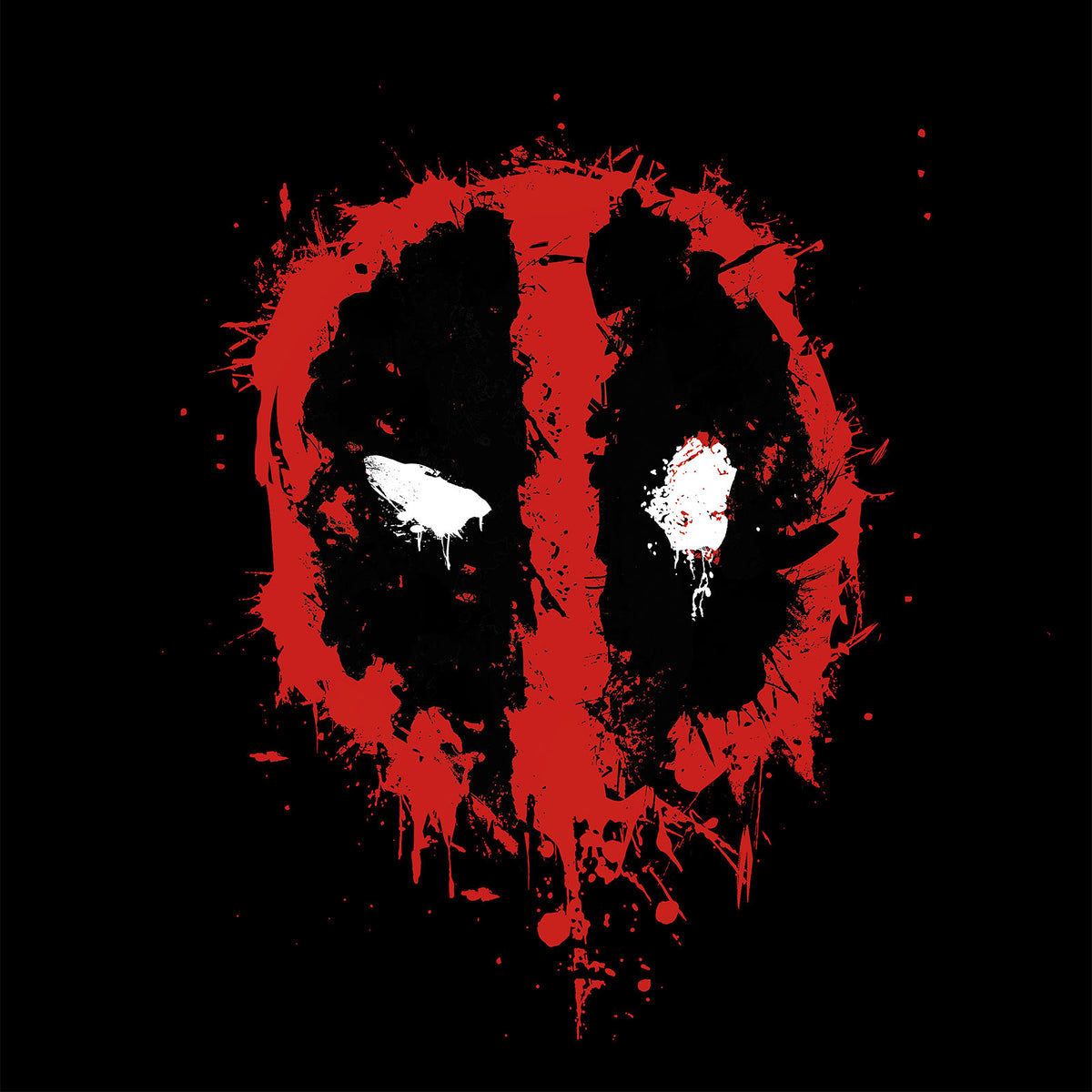 Produktbild Deadpool - Splatter T-Shirt schwarz