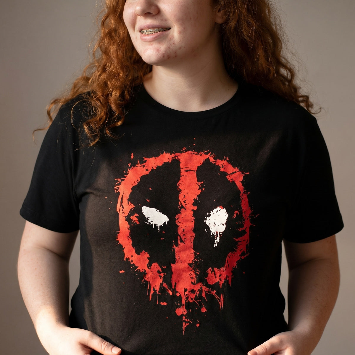 Produktbild Deadpool - Splatter T-Shirt schwarz