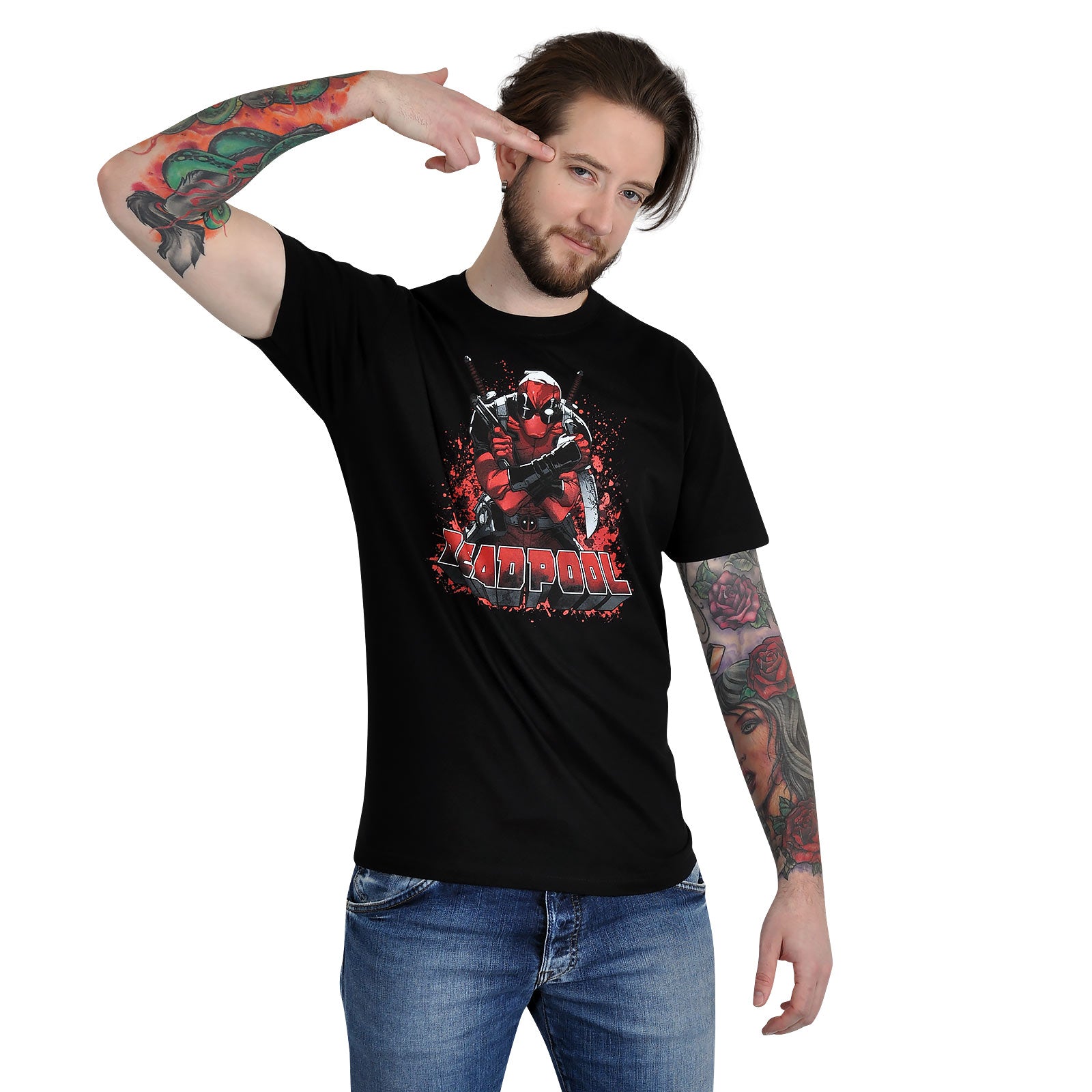 Produktbild Deadpool - Great Ass T-Shirt schwarz