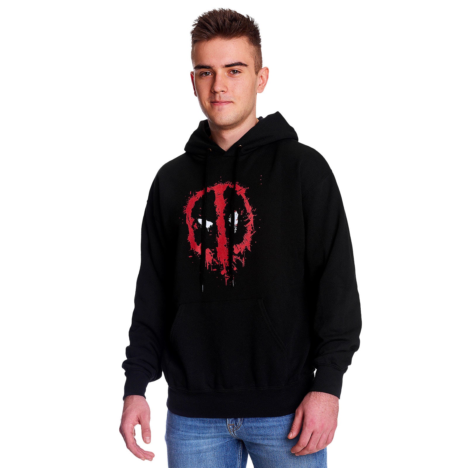 Produktbild Deadpool - Logo Hoodie schwarz