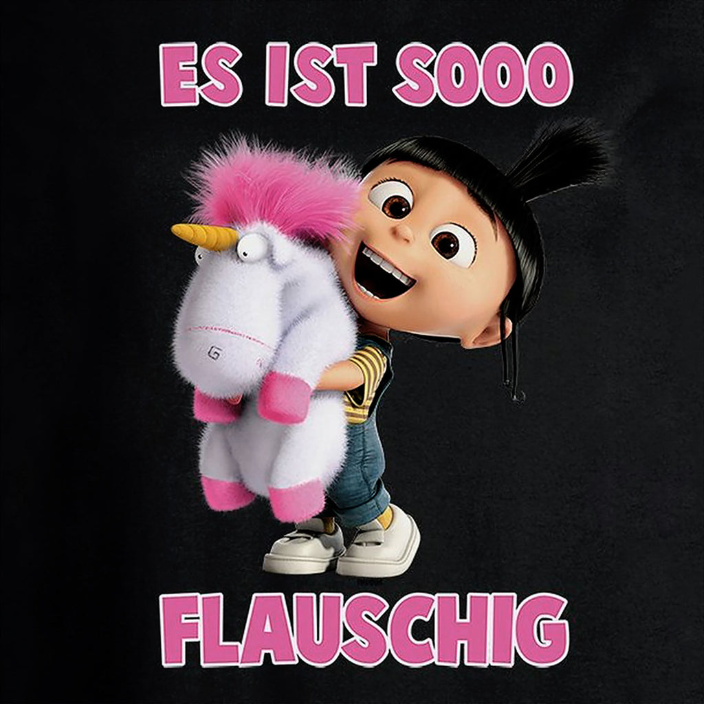 Produktbild Minions - So Flauschig Girlie Shirt schwarz
