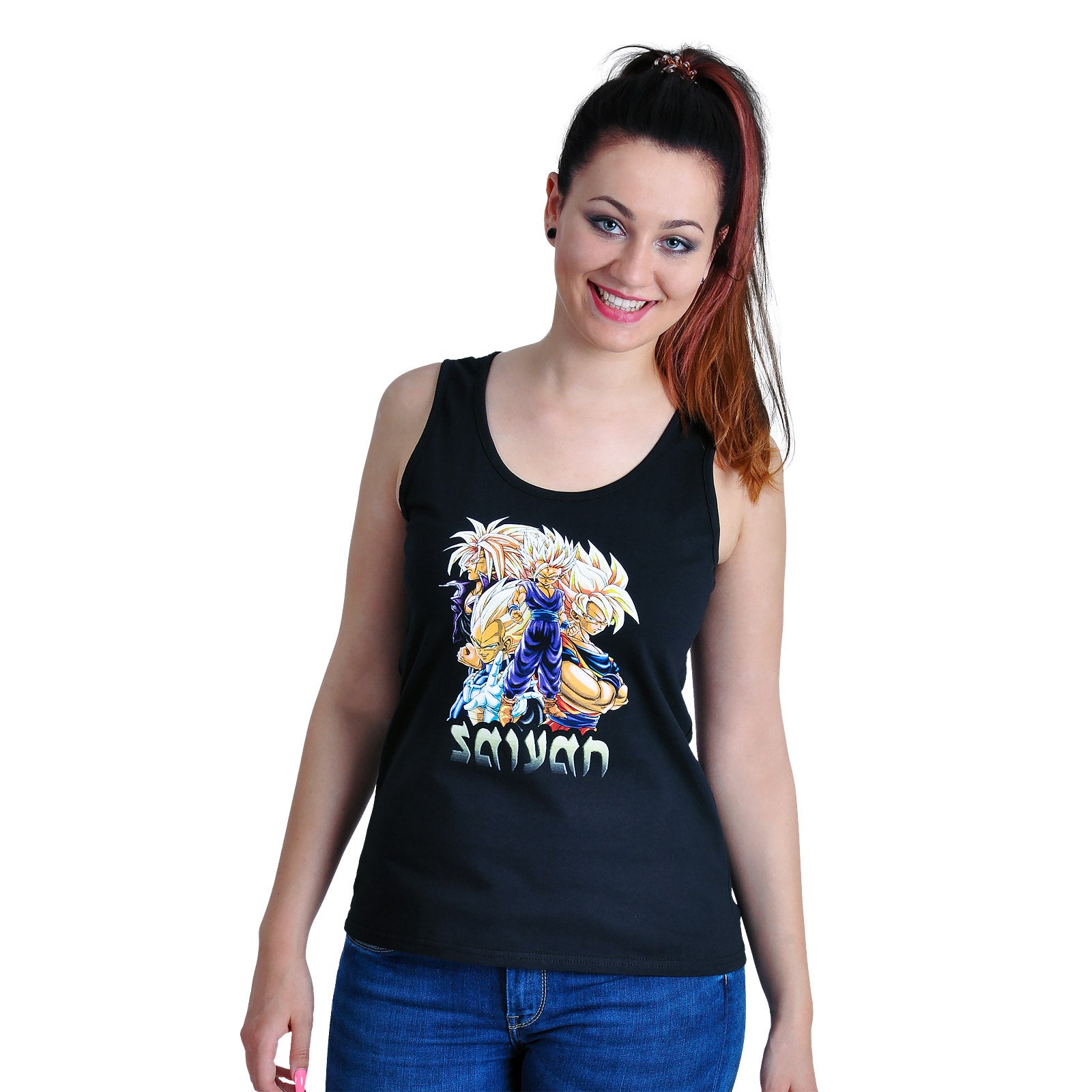 Produktbild Dragon Ball - Saiyajin Tank Top schwarz