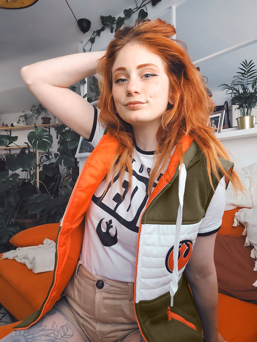 Produktbild Star Wars - Rebellen Weste mit Kapuze