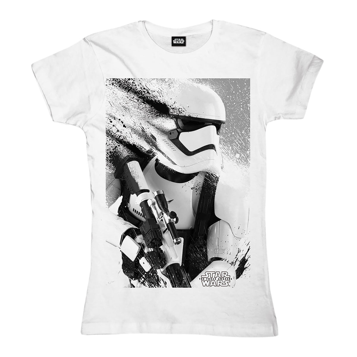 Produktbild Star Wars - Stormtrooper Splatter Girlie Shirt weiß