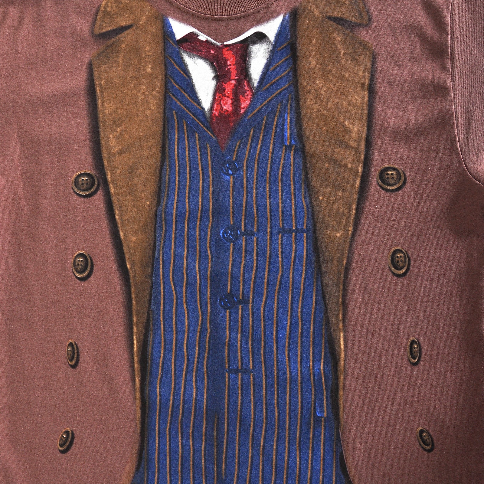 Produktbild Doctor Who - 10. Doctor T-Shirt braun