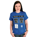 Produktbild Doctor Who - Tardis T-Shirt blau