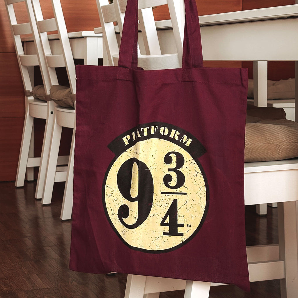 Produktbild Harry Potter - 9 3/4 Jutebeutel rot