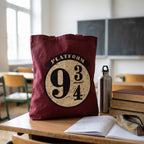 Produktbild Harry Potter - 9 3/4 Jutebeutel rot