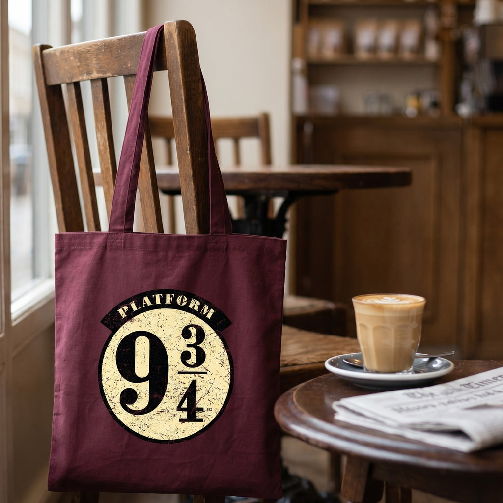 Produktbild Harry Potter - 9 3/4 Jutebeutel rot