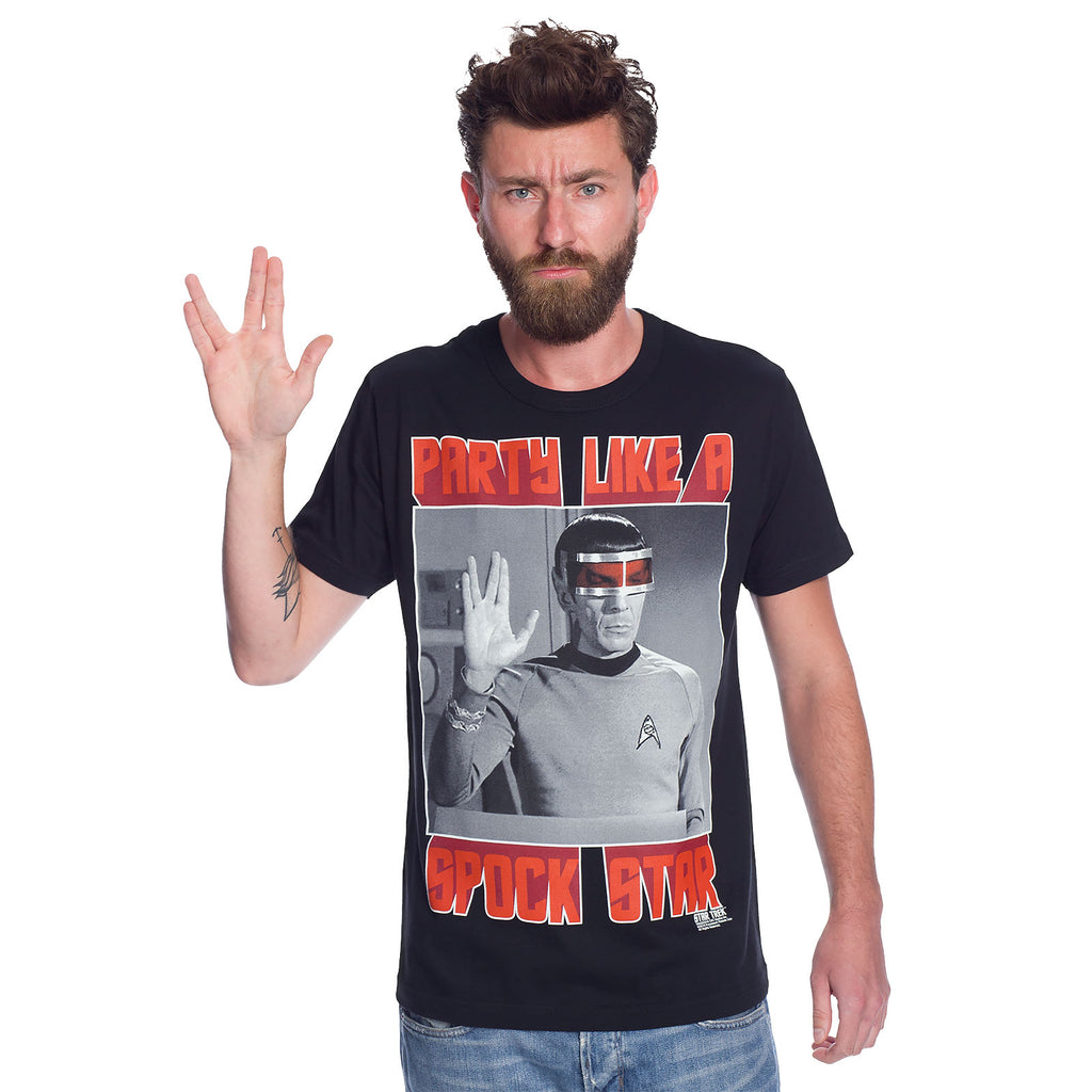 Produktbild Star Trek - Spock Star T-Shirt schwarz