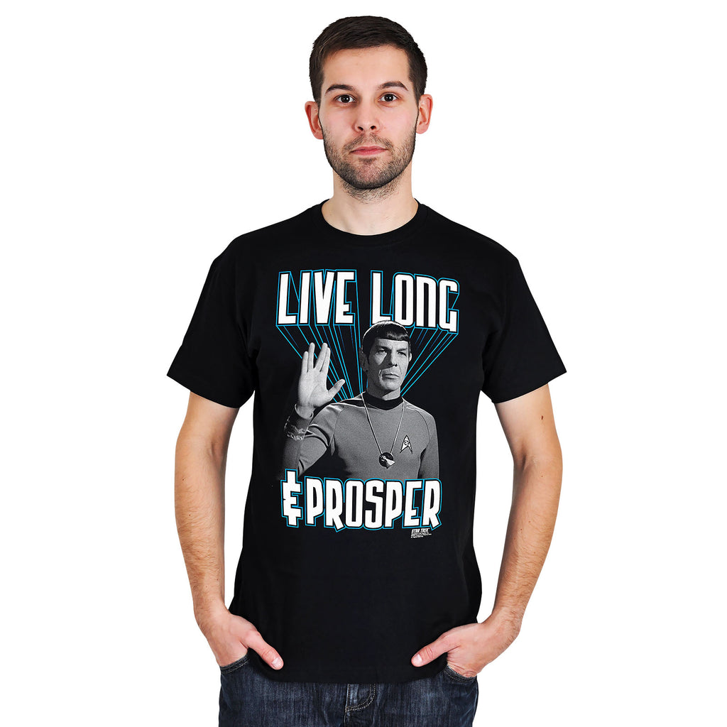 Produktbild Star Trek - Live Long And Prosper Spock T-Shirt schwarz