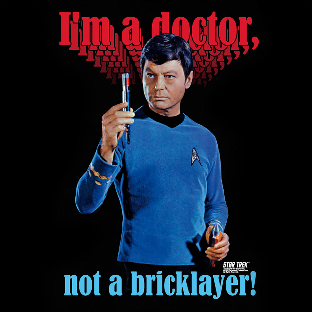 Produktbild Star Trek - McCoy Bricklayer T-Shirt schwarz